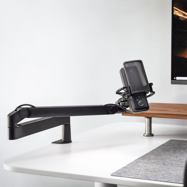 Стойка за микрофон Elgato Wave Mic Arm LP, Черна 