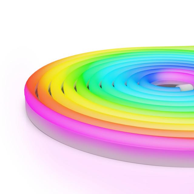 Hama Neon LED Strips, RGB, Outdoor WLAN Light Strip, IP44, 176634 