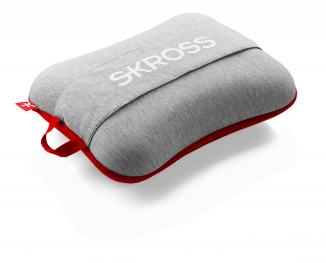 SKROSS Travel Pillow, Red 