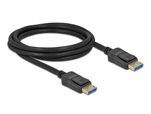 Delock Cable DisplayPort 2.0 male > DisplayPort male 10K 2 m 