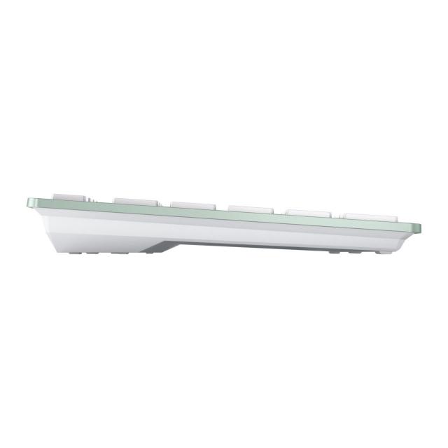 Безжична клавиатура CHERRY KW 7100 MINI BT, Bluetooth, Бледозелена 
