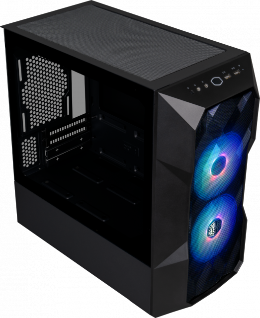 Кутия Cooler Master MasterBox TD300 Mesh, Черна 