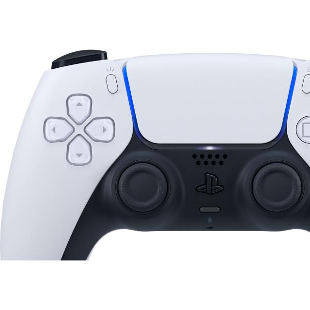 Безжичен геймпад Sony PS5 DualSense, Бял 