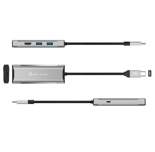 j5create 4K60 Elite USB-C 10Gbps Travel Dock 