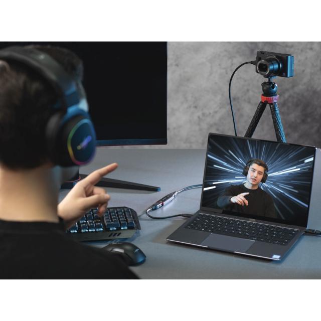 Hama Video Recording Stick, USB Plug - HDMI™ Socket, 4K 