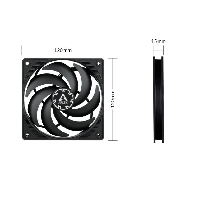 Вентилатор ARCTIC P12 SLIM PWM PST 
