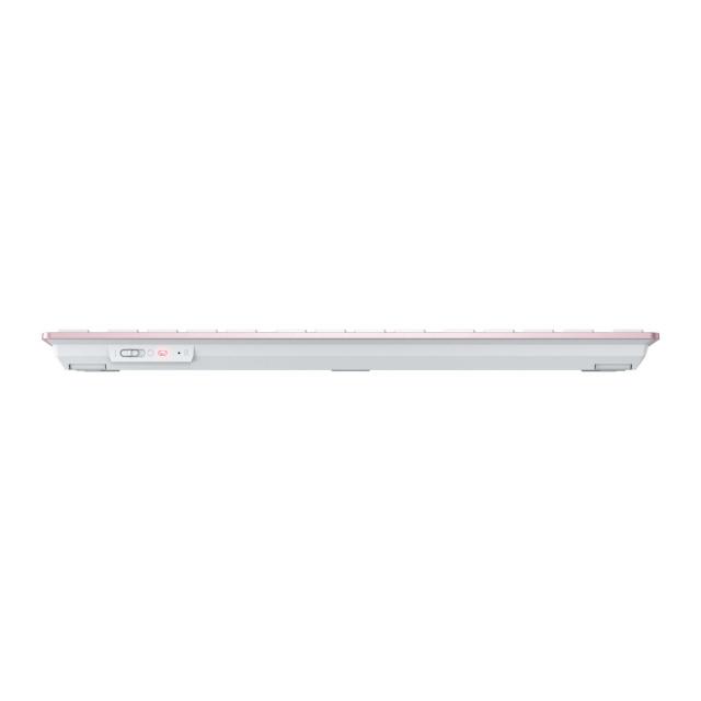 Безжична клавиатура CHERRY KW 7100 MINI BT, Bluetooth, Розова 