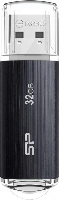 USB stick SILICON POWER Blaze B02, 32GB, USB 3.2 Gen 1, Black 