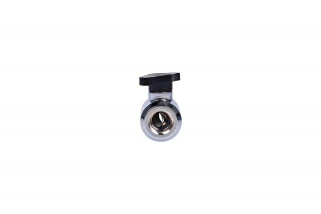 Alphacool Eiszapfen 2-way ball valve G1/4, Chrome 