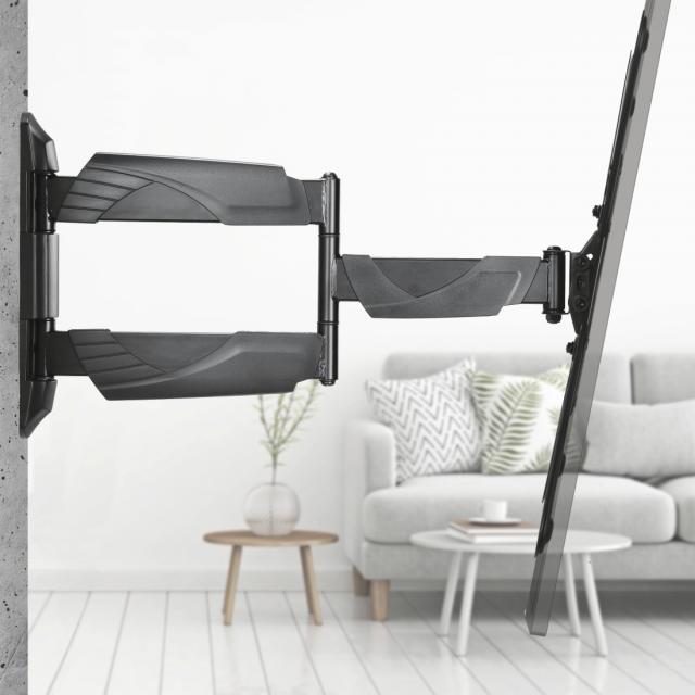 Hama TV Wall Bracket, Swivel, Tilt, 165 cm (65"), 220828 
