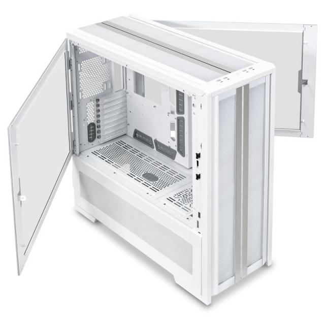 Кутия Lian Li V3000 PLUS Full-Tower, Tempered Glass, Бяла 