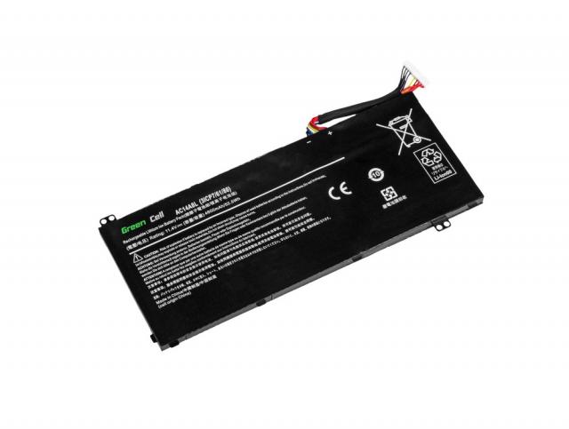 Laptop Battery for Acer Aspire Nitro V15 VN7-571G VN7-572G VN7-591G VN7-592G i V17 VN7-791G VN7-792G  AC14A8L 11.4V 3800mAh GREEN CELL 