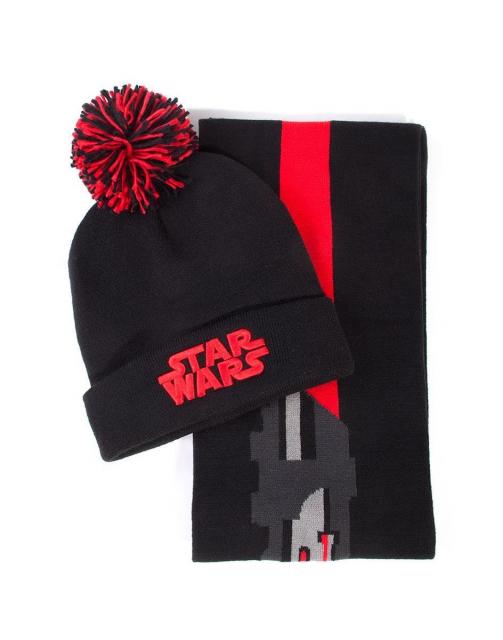 Star Wars - Darth Vader Scarf & Beanie Gift Set 