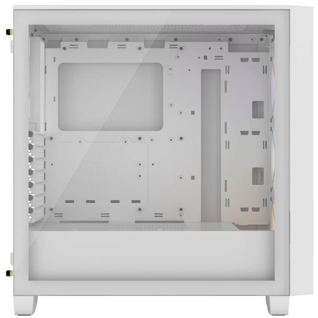 Case Corsair 3000D RGB Airflow Mid Tower, White 