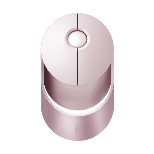 Безжична оптична мишка RAPOO Ralemo Air 1, Multi-mode, Безшумна, Розов