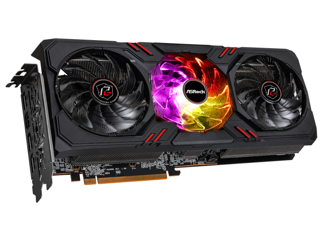 Graphic card ASROCK RX 7600 Phantom Gaming OC 8GB GDDR6 