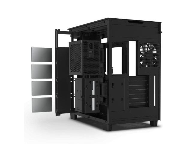 Кутия NZXT H9 Elite Matte Black 