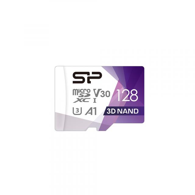 Memory card Silicon Power Superior Pro, 128GB, microSDXC, Class 10, SD Adapter 
