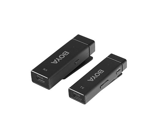 BOYA BY-W4 Ultracompact 2.4GHz Four-Channel Wireless Microphone System 
