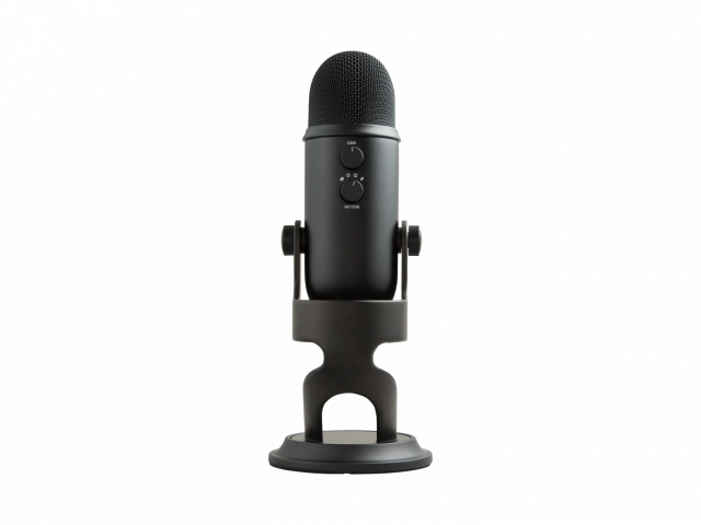Premium Microphone Logitech Blue YETI - Blackout 