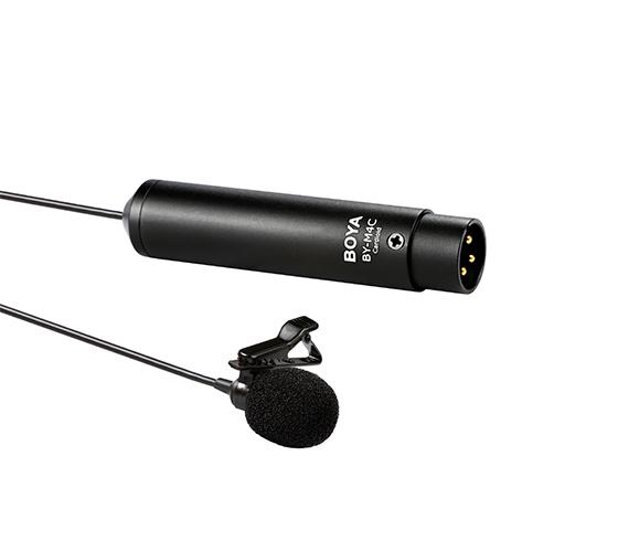 BOYA Lavalier Microphone BY-M4C, XLR 