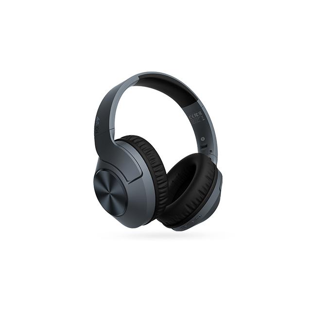 Блутут слушалки A4tech BH300, Bluetooth V5.3, 2Drumtek, Сиви