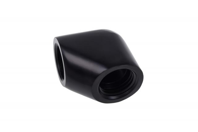 Alphacool Eiszapfen L-connector G1/4 inner thread to G1/4 inner thread - deep black 