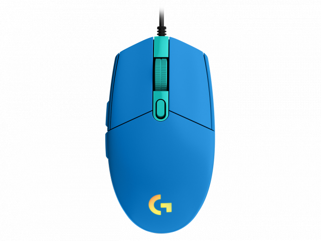 Gaming Mouse Logitech, G102 LightSync, RGB, Optical, Wired, USB, Blue 