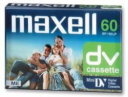 Касета за видеокамера MAXELL DVM 60, 60 мин