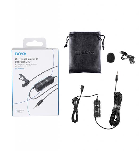 Микрофон брошка BOYA BY-M1 PRO II 
