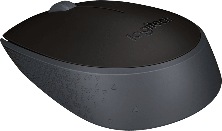 Безжична оптична мишка LOGITECH M171, Черна, USB