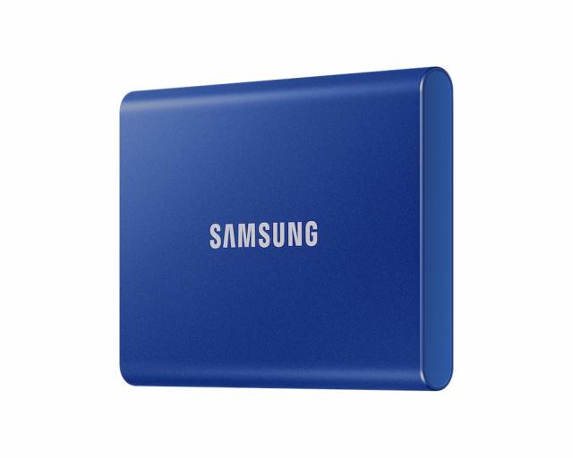 Външен SSD Samsung T7 Indigo Blue, 1000GB 