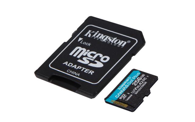 Memory card Kingston Canvas Go! Plus microSDXC 256GB 