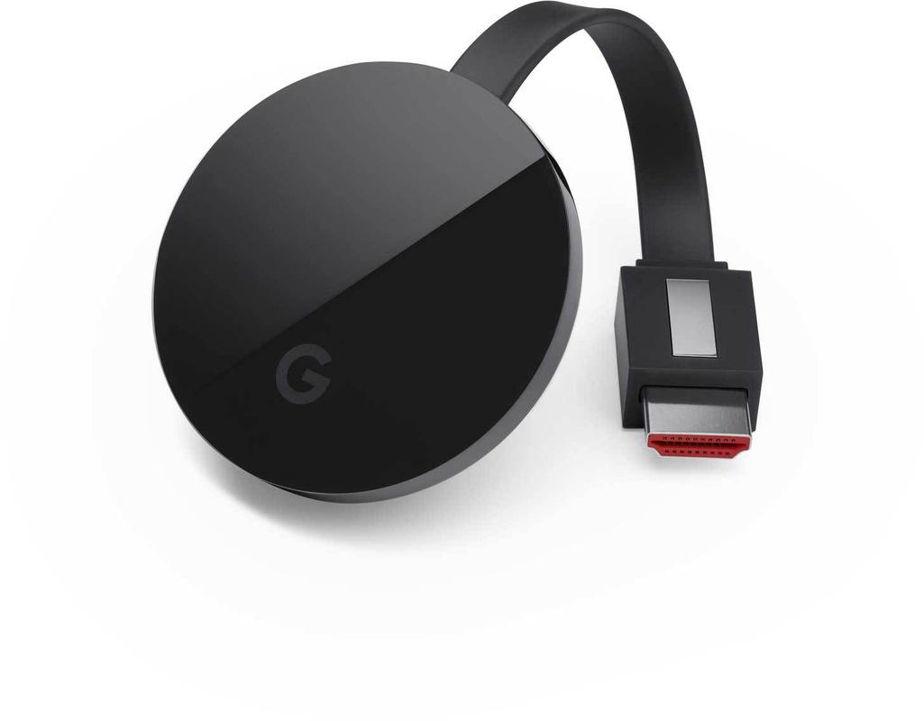 Мултимедиен плеър Google Chromecast Ultra 4k