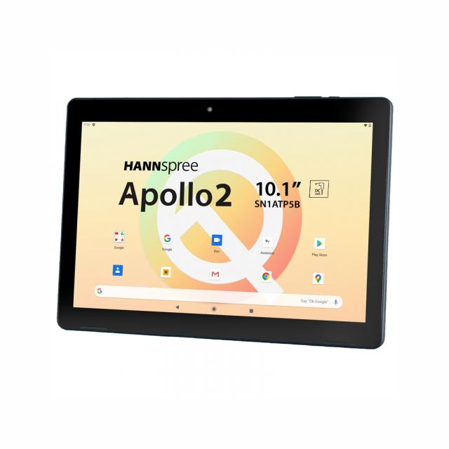 Таблет HANNspree Apollo 2, 10.1”, Quad Core MT8168 2.0 GHz, 3GB RAM, 32GB, Wi-Fi, Bluetooth, Черен