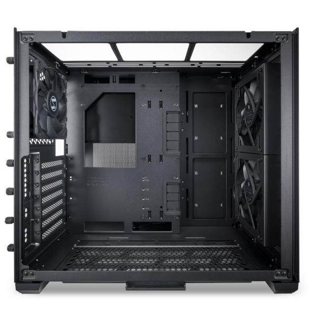Кутия Lian Li O11 Air Mini Tower, Tempered Glass, Черна 