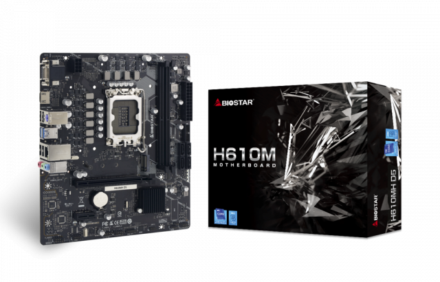 Дънна платка BIOSTAR MH610MH D5, Socket 1700 