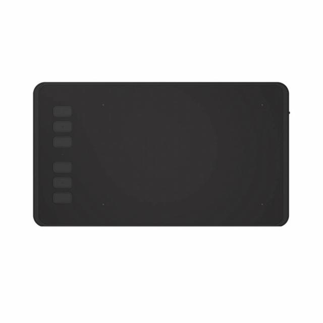 Графичен таблет HUION Inspiroy H640P, USB, Черен 