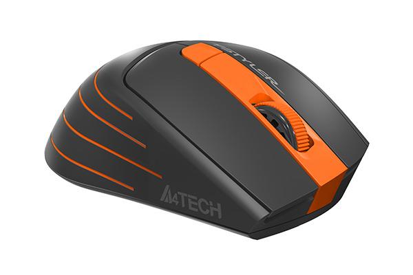 Оптична мишка A4tech FG30S Fstyler, Оранжев 