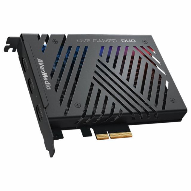 Вътрешен кепчър AVerMedia LIVE Gamer DUO, PCIe 