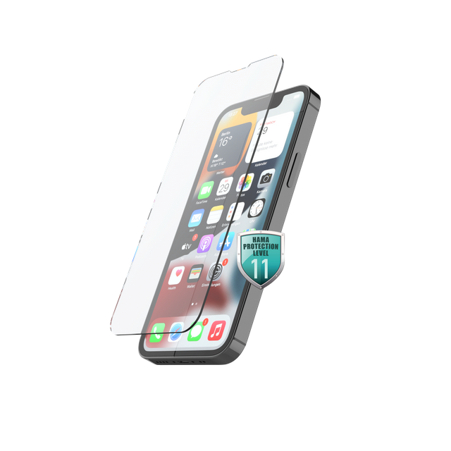 Защитно стъкло Hama 3D Full Screen за Apple iPhone 14 Pro, черно