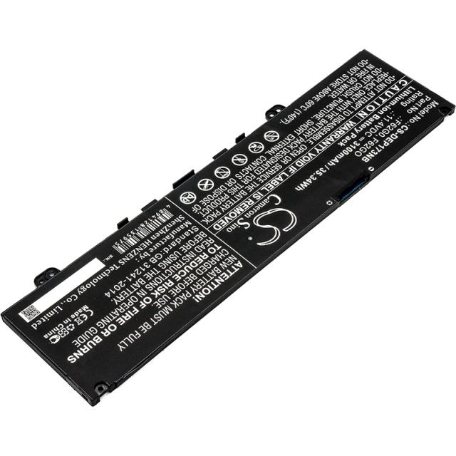Laptop Battery for DELL Inspiron 7373 Inspiron 13 7000 F62G0  11,4V 3100mAh CAMERON SINO 
