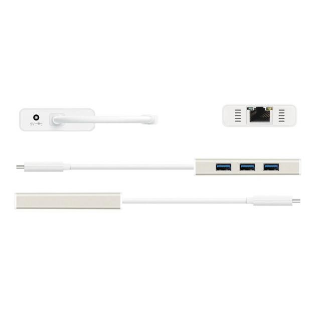 J5create USB-C Multi-Adapter Gigabit Ethernet / USB 3.1 HUB 