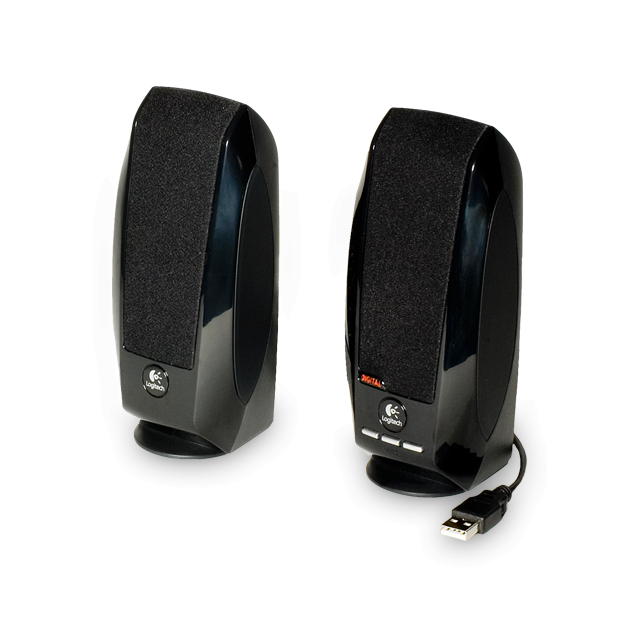 Speakers Logitech S150, 2.0, 1.2W, USB, black