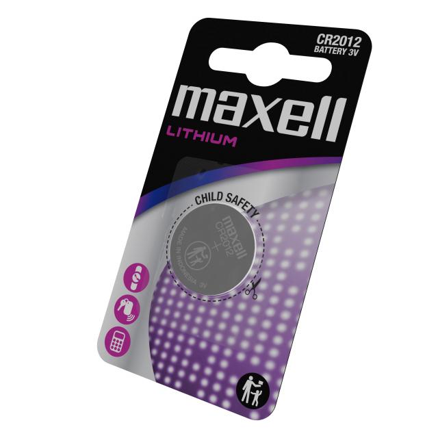 Button battery lithium MAXELL  CR2012 3V 