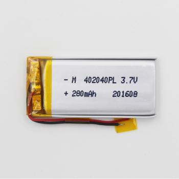 Акумулаторна батерия AKYGA, Li-Po, 3.7 V, 280mAh, PCM