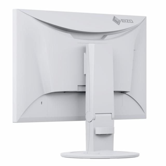 Monitor EIZO FlexScan EV2460, IPS, 23.8 inch, Wide, Full HD, D-Sub, DVI-D, HDMI, DisplayPort, White 