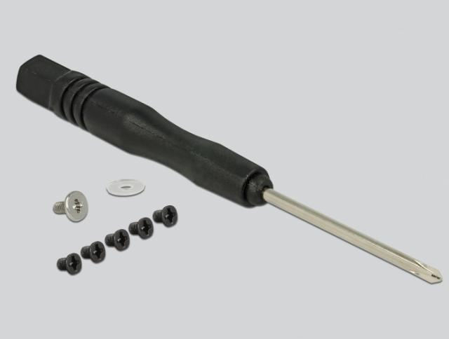 Конвертор DeLock, SATA 22 pin - M.2 с чекмедже, 2.5" 