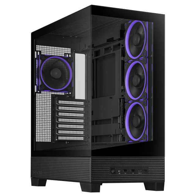 Кутия ASUS A31 PLUS ARGB - Black 