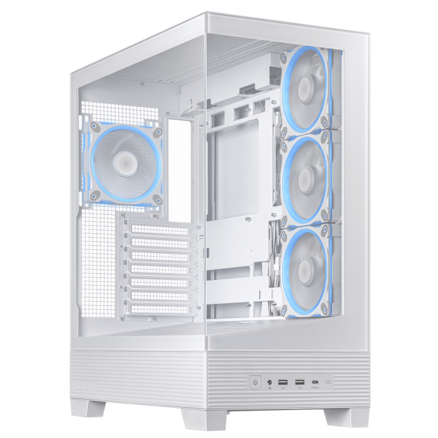 Кутия ASUS A31 PLUS ARGB - White 